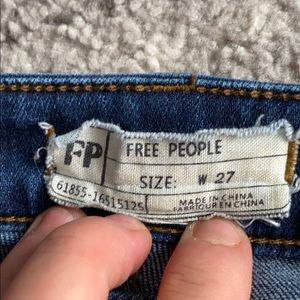 Free People High Wasted Bell Bottom Jeans